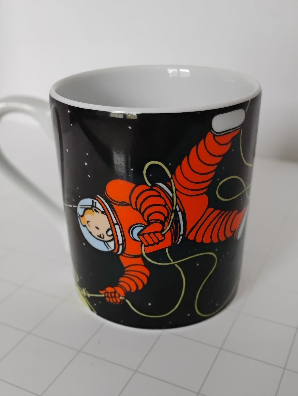 Tintin & Hadduck Explorers On The Moon Porcelain Mug Herge Tintinimaginatio 2023